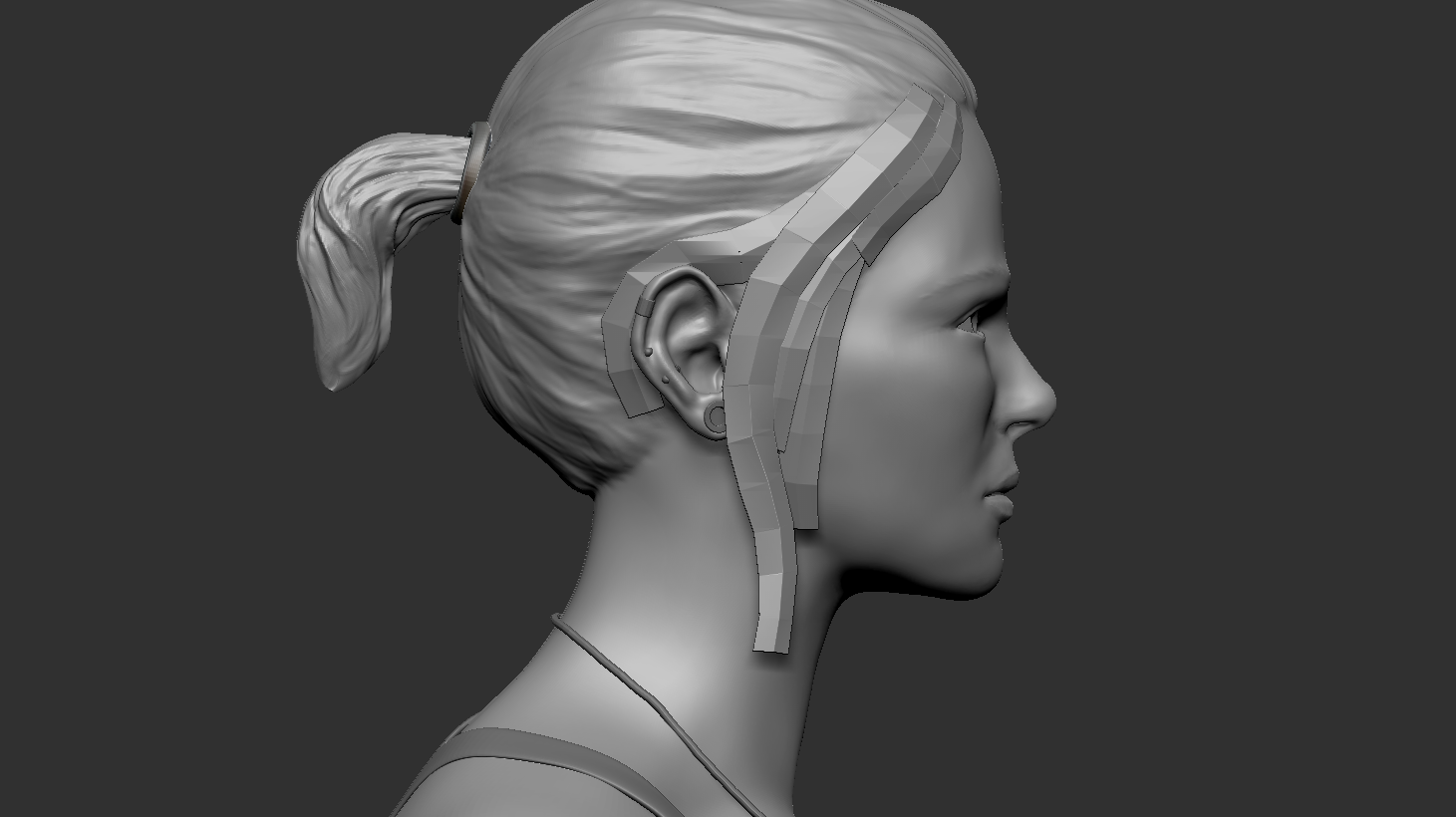 Using hair cards in ZBrush  Project They  Are